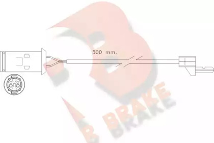 Контакт R BRAKE 610222RB